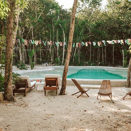 Casa Arkaana Eco Retreat Hotel Tulum Pueblo Buitenkant foto